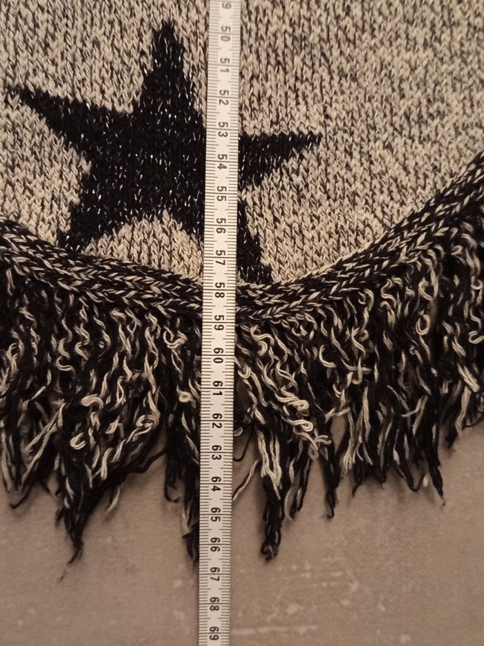 Très beau pull comme neuf manches chauve-souris gris taupe - photo numéro 8