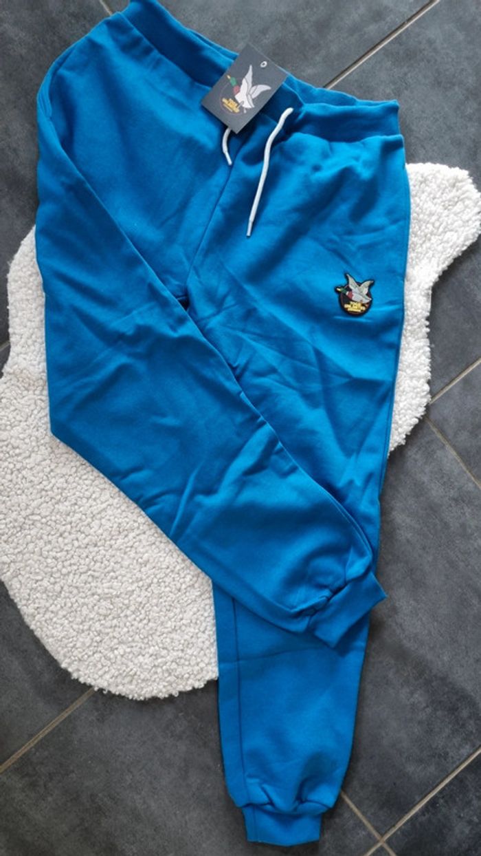 Pantalon Jogging neuf Chevignon XXL bleu avec étiquette