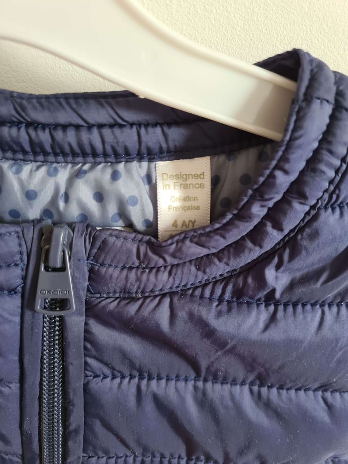 Doudoune légère Okaidi 4 ans - photo numéro 3