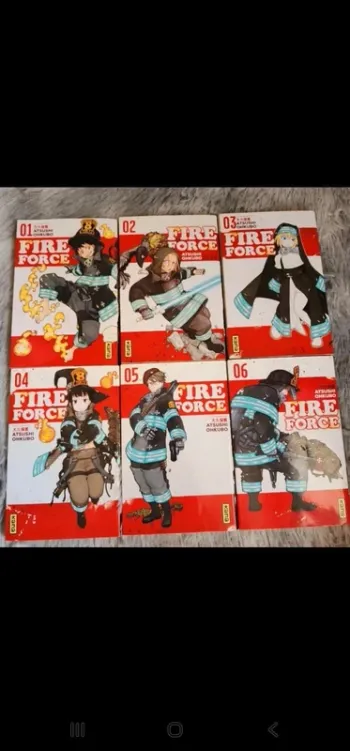📖Manga Fire Force Tome 1 à 6 📖