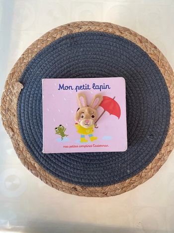 Livre bébé / enfant mon petit lapin