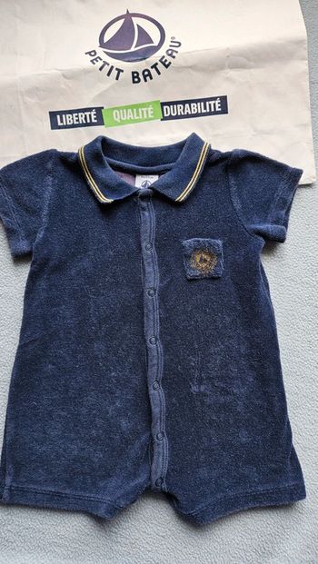 Combishort petit bateau