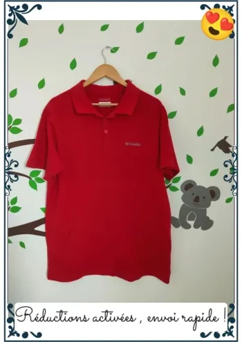 Polo Columbia homme XL