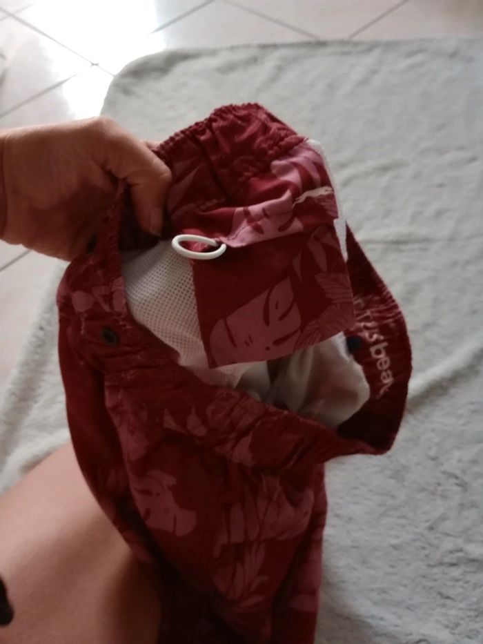 Short de bain homme M Bordeaux c17 - photo numéro 8