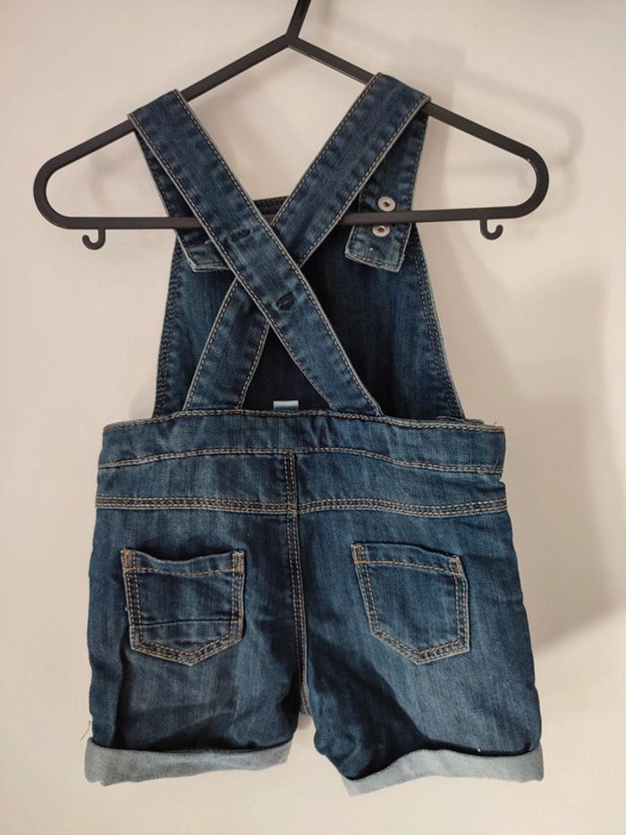 Salopette courte jean obaibi 71 cm - photo numéro 2