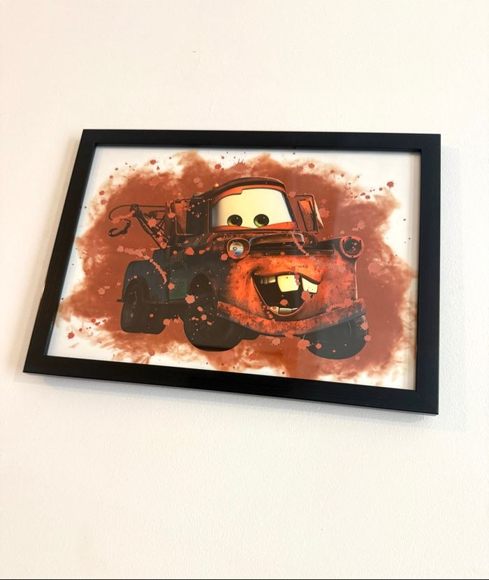 Lot de 2 tableaux Cars - décoration chambre enfant - photo numéro 4