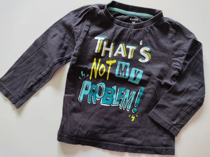 Tee shirt manches longues taille 3 ans