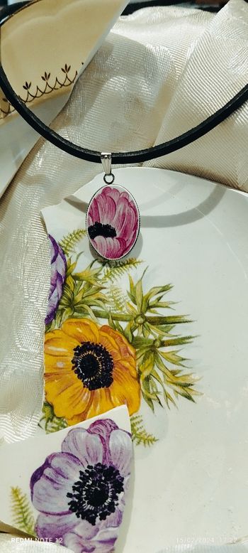 Collier ras de cou esprit bohème