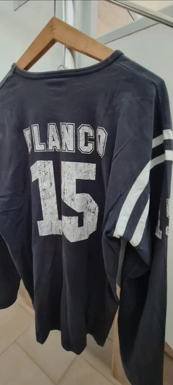 Tee-shirt manches longues Serge Blanco taille XXL - photo numéro 8