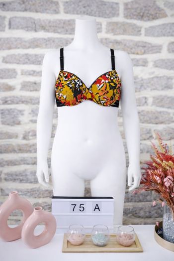 Soutien Gorge 1 ère lingerie Saéva multicolore Fille taille 75A 12 ans marque Petit Beguin 🦜