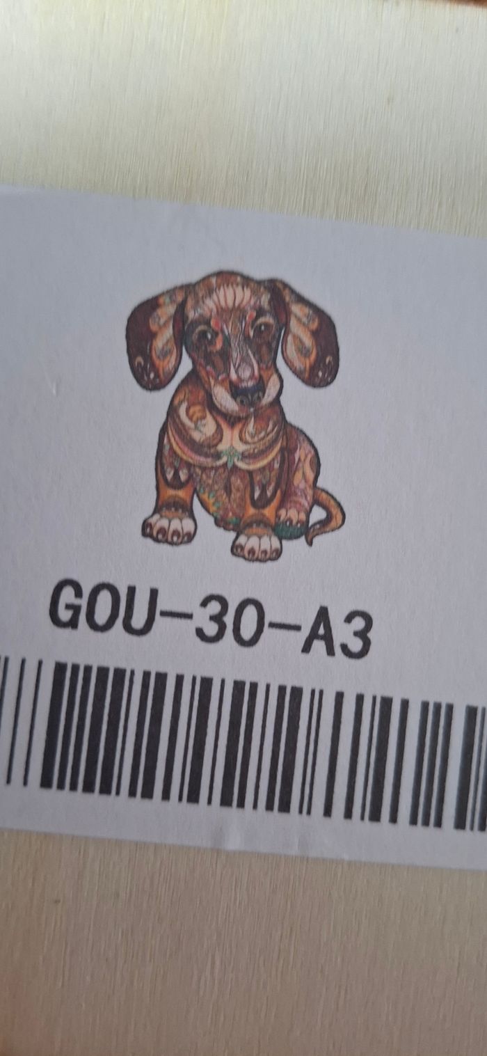 Puzzle bois forme animaux - photo numéro 2