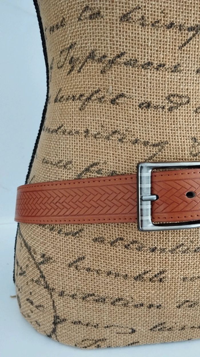 Ceinture marron mixte taille 120 cm - photo numéro 4