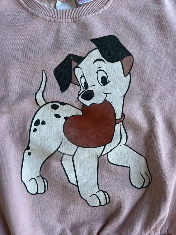 Sweat-shirt à capuche Disney Dalmatien - photo numéro 2