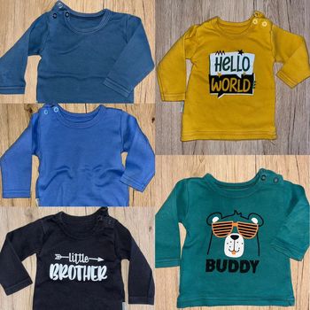 Lot Tee-shirt manches longues 3 mois