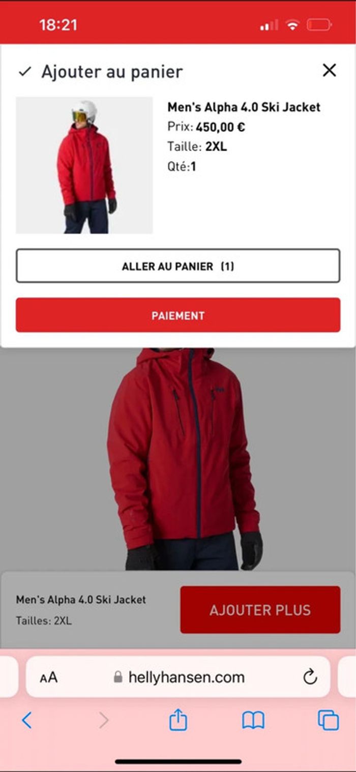 Veste de ski - photo numéro 2