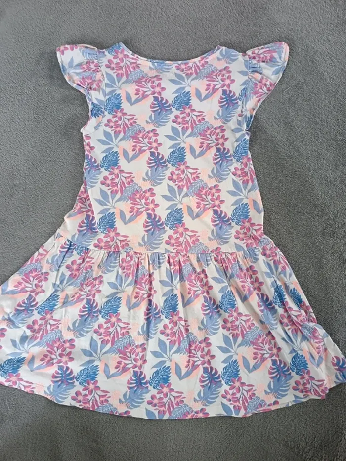 Robe motifs fleur La Halle 8 ans - photo numéro 2