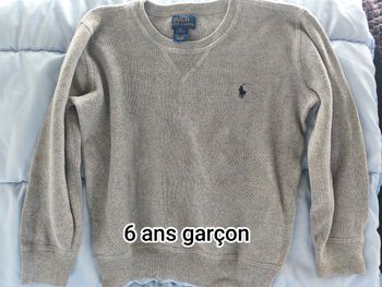 Pull garçon 6 ans