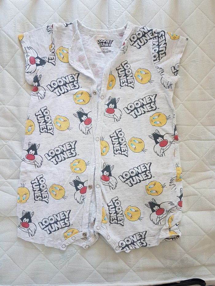 Combishort 12 mois Titi et Rominet