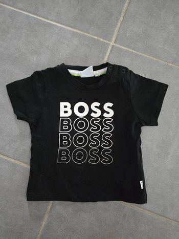 Tee shirt noir Hugo boss