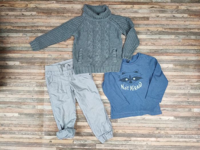 Lot de vêtements automne-hiver garçon 4 ans 🍂