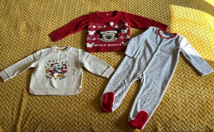 Lot de vêtements thème Noël bébé garçon 18 mois