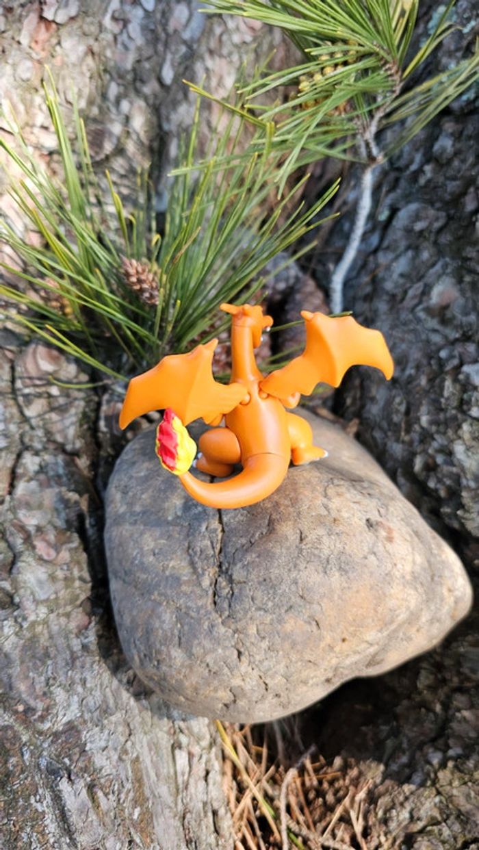 Super figurine Pokemon Nintendo tomy Dracaufeu - photo numéro 6