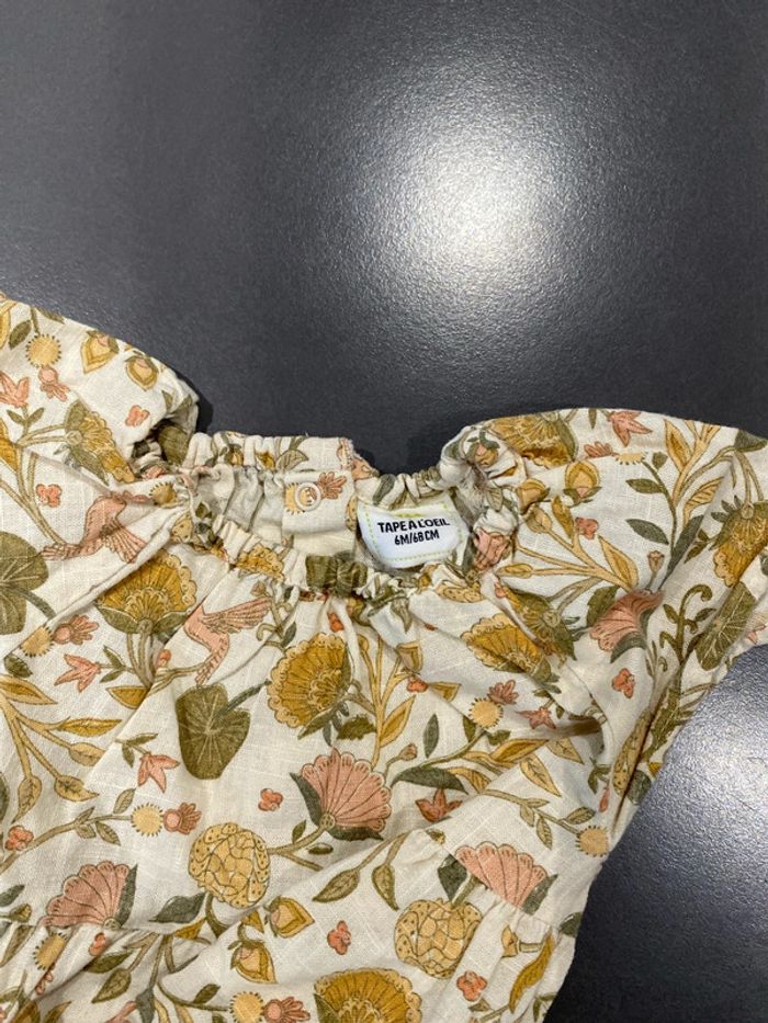 Lot de 2 robes 6 mois tape à l’œil - photo numéro 3