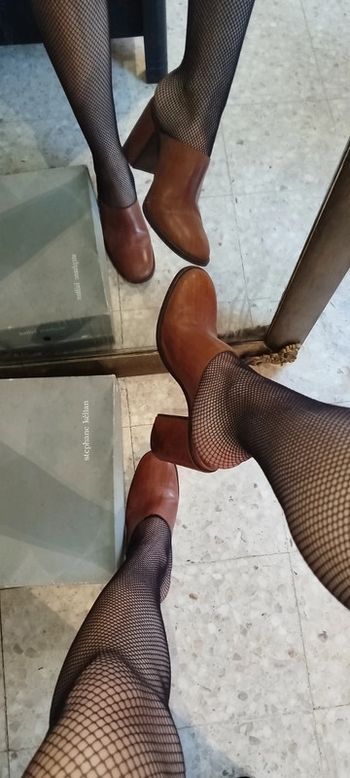 Sabots Cognac en cuir véritable Stéphane Kelian