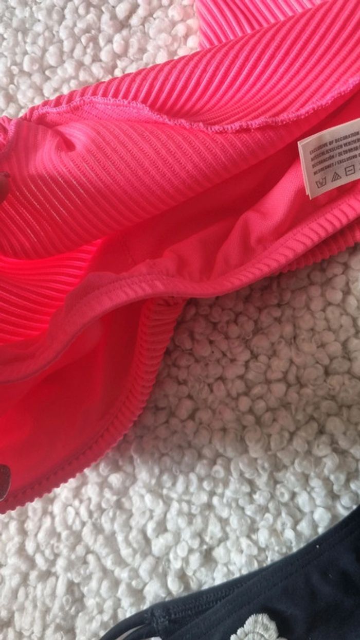 Maillot de bain 2 pieces bas sympa culotte haute hollister S 36 - photo numéro 14