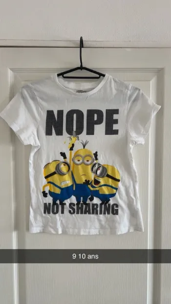 T shirt les minions
