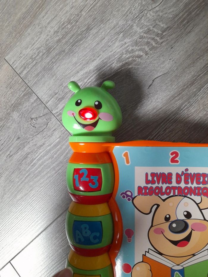 Livre d'éveil rigolotronique fisher price - photo numéro 8