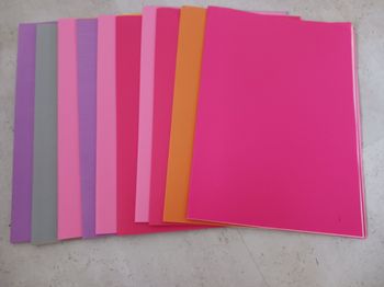 lot de 40 sous chemises colorées