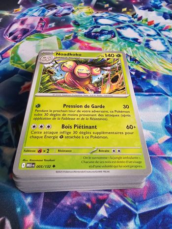 50 cartes Pokémon Méga-Évolution sans double