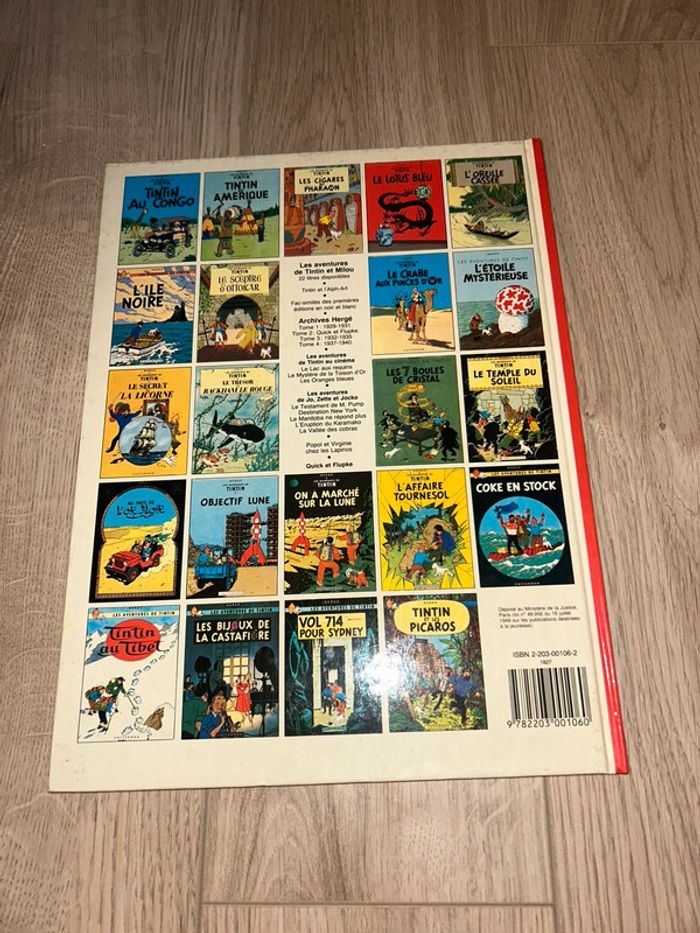 BD les aventures de Tintin - photo numéro 2
