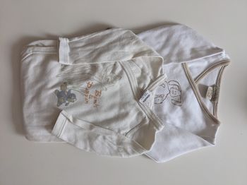 Lot de deux body manches longues