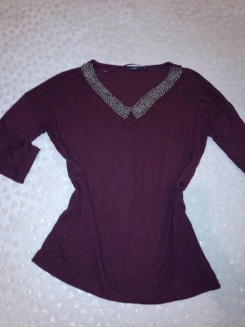 Haut manche 3/4 femme s11