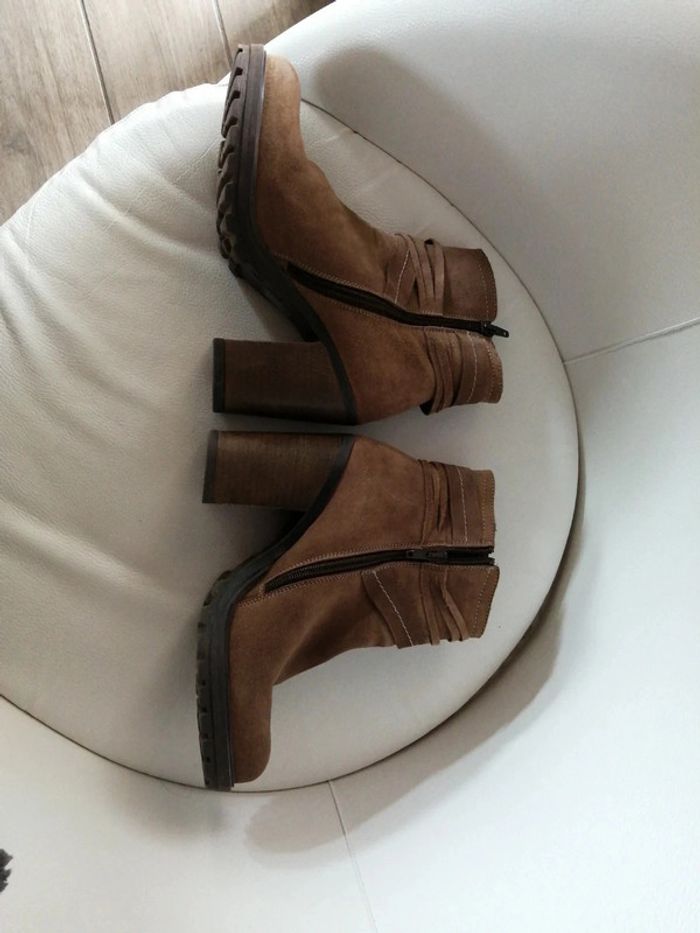 Bottine cuir t 37 - photo numéro 10