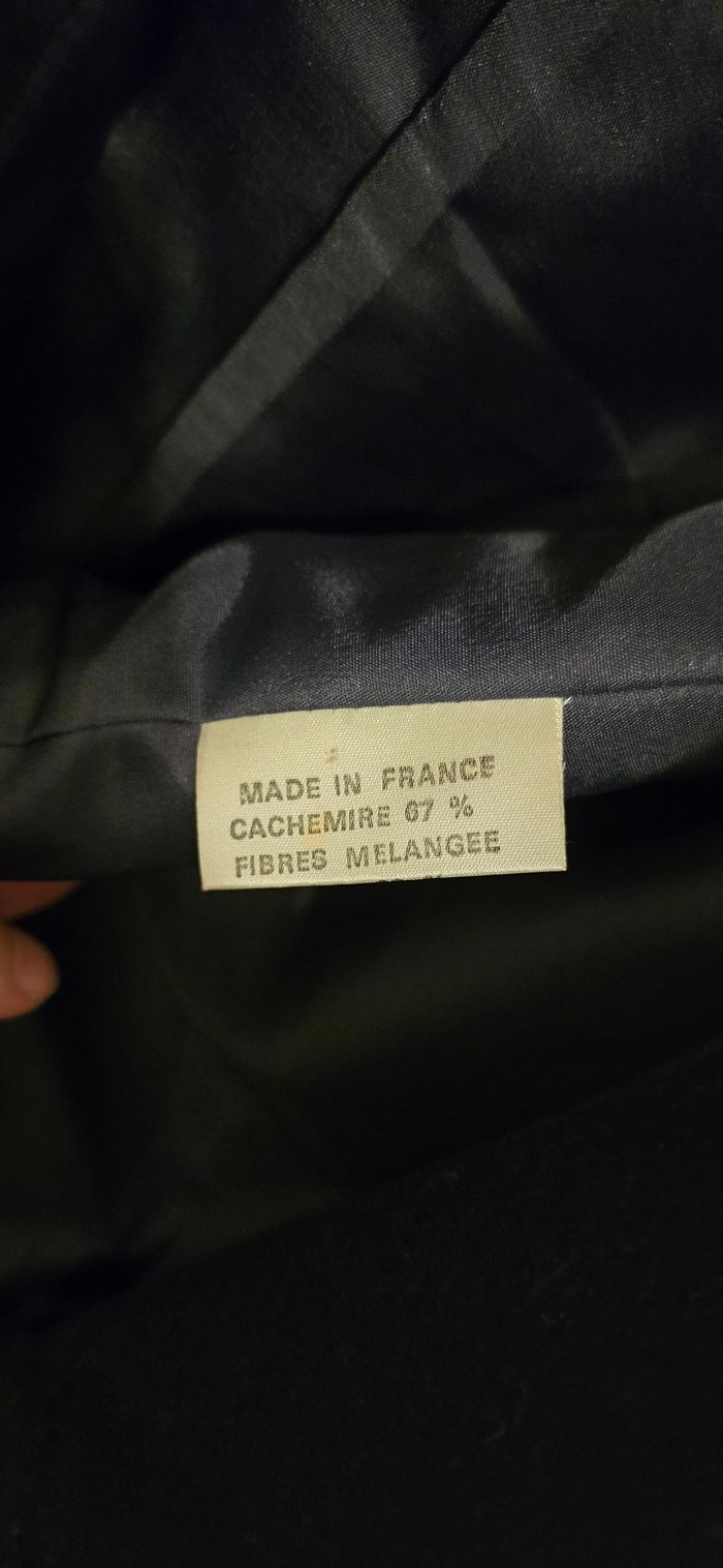 Manteau mixte Piermont Paris 67% cachemire, taille M (FR 48) - photo numéro 4