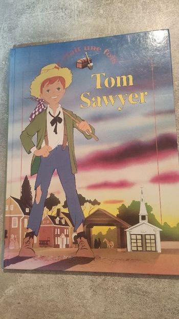 Livre BD Tom Sawyer