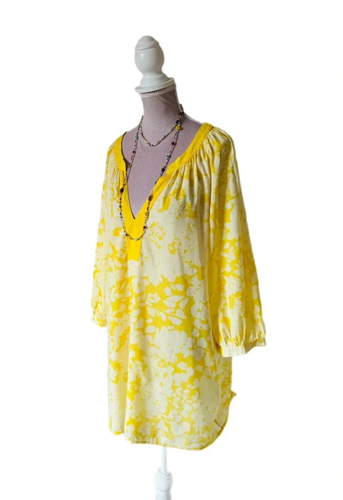 💛🌴Blouse bohème d’été 40/42 Summer beach vibes bobo blouse🌴💛 - photo numéro 3