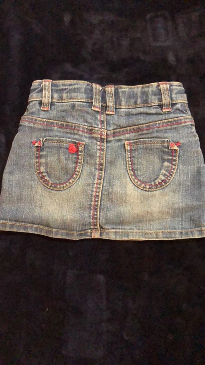Mini jupe en jean 4 ans - photo numéro 8