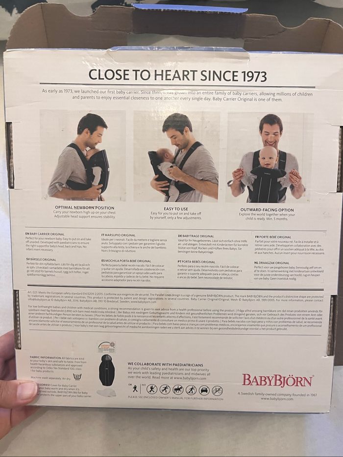 Porte bébé BabyBjorn - photo numéro 4