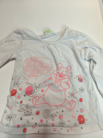 Tee-shirt manches longues Winnie l'ourson Winnie the pooh 18 mois