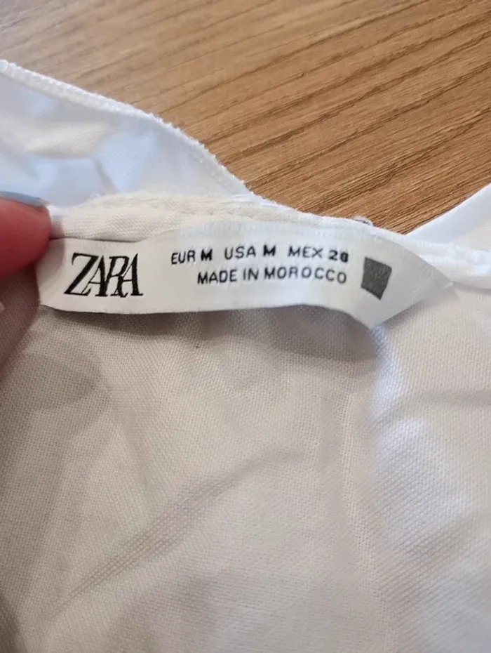 Robe d'été Zara – M – Blanc – État : Excellent - photo numéro 5