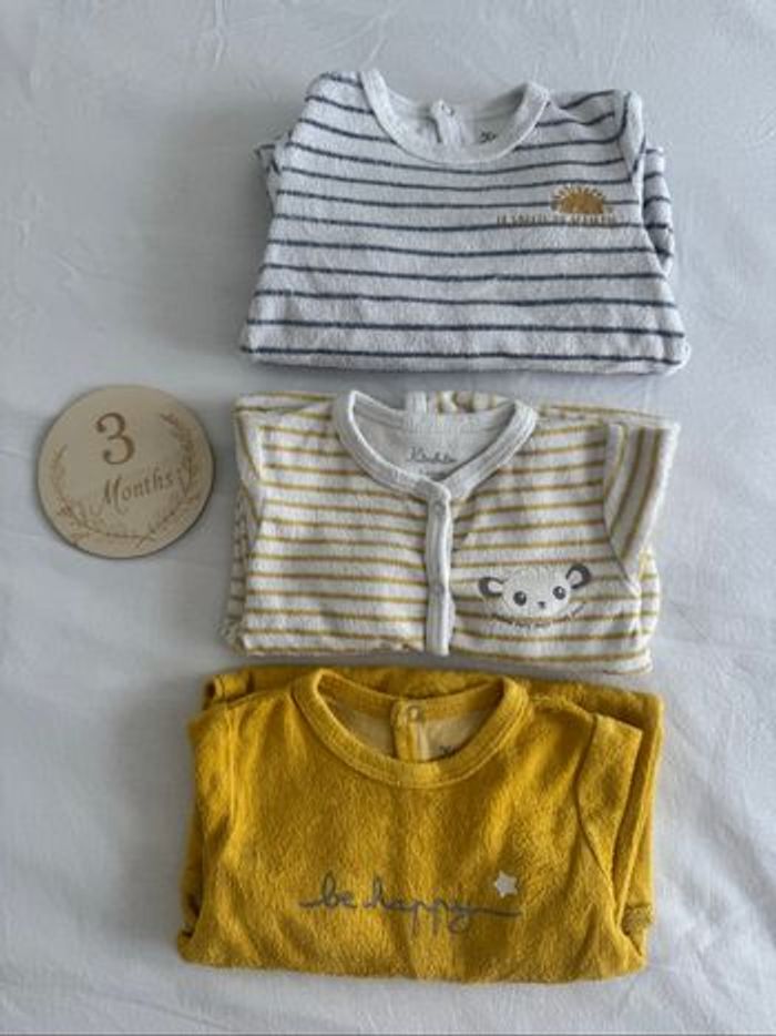 3 pyjama bébé