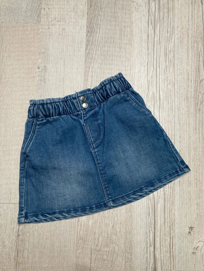 Jupe en jean bleue 24 mois