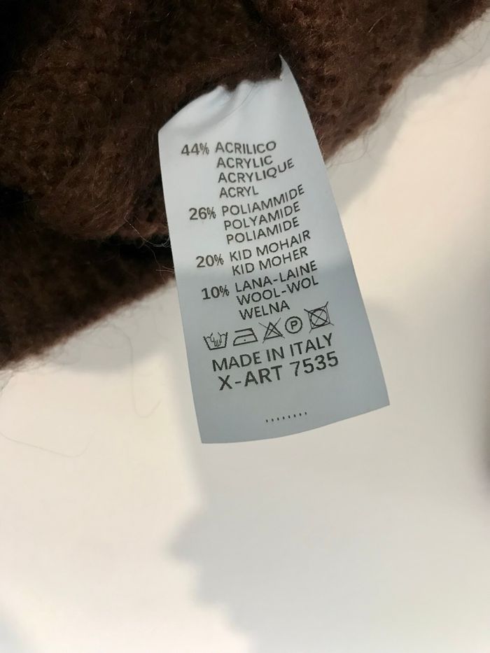 Pull kaki en kid mohair - photo numéro 4