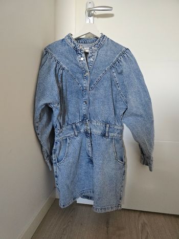 Robe mango manches bouffantes