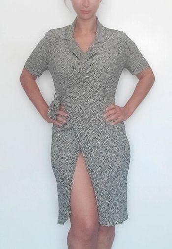 Robe portefeuille fendue taille 40