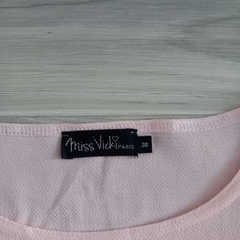 Chemisier femme saumon Miss Vicki Paris taille 38